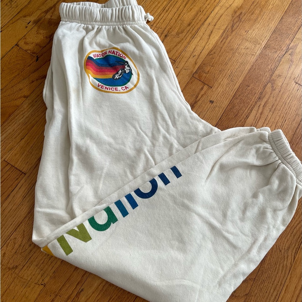 AVIATOR NATION SWEATPANTS XL